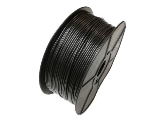 Plastic welding rod PE-HD 4mm Round Black 3 kg Coil